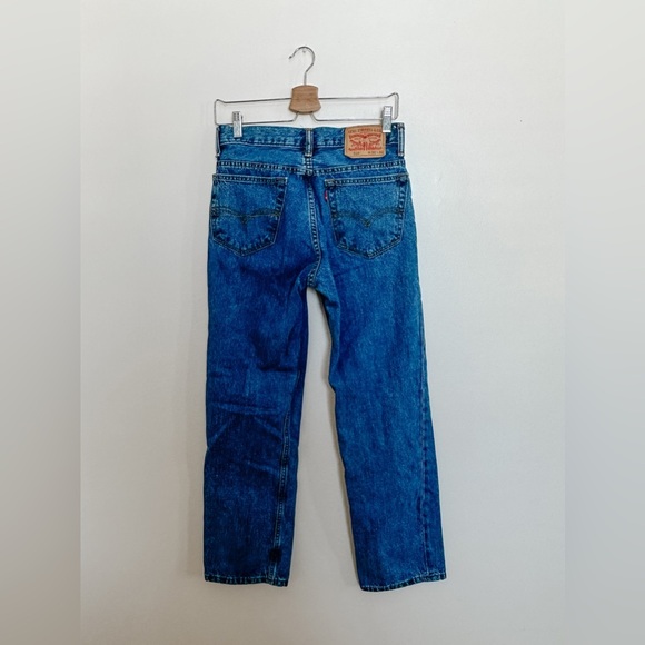 Levi 516 - Jeans Straight Fit - Medium to Dark Wash Denim - Size 30x30 - Picture 5 of 10